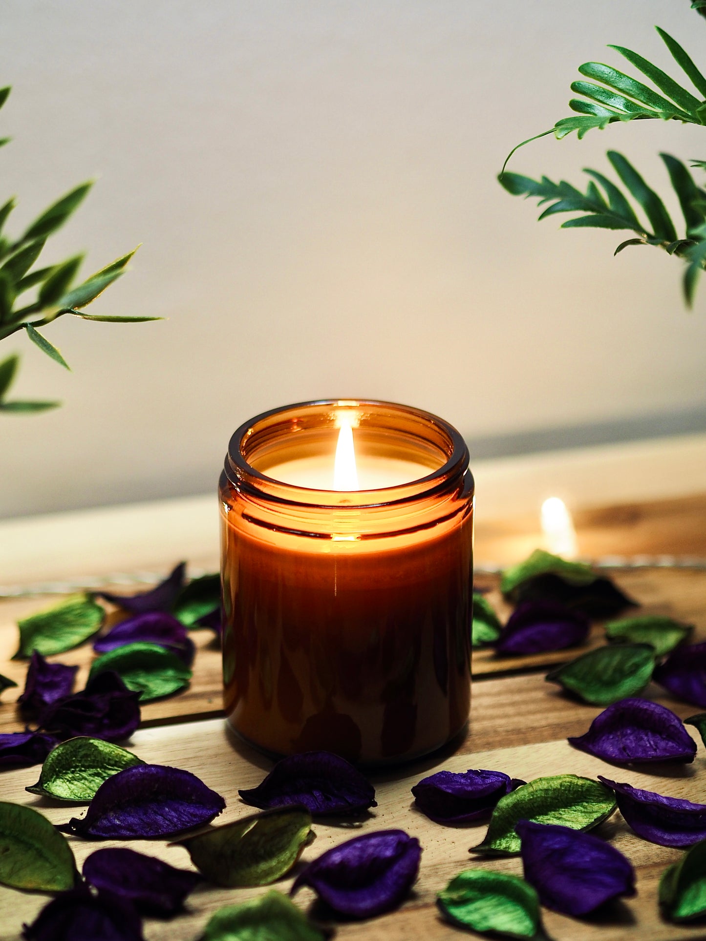 RELAX - Aromatherapy Soy Wax Candle : Lavender & Fennel