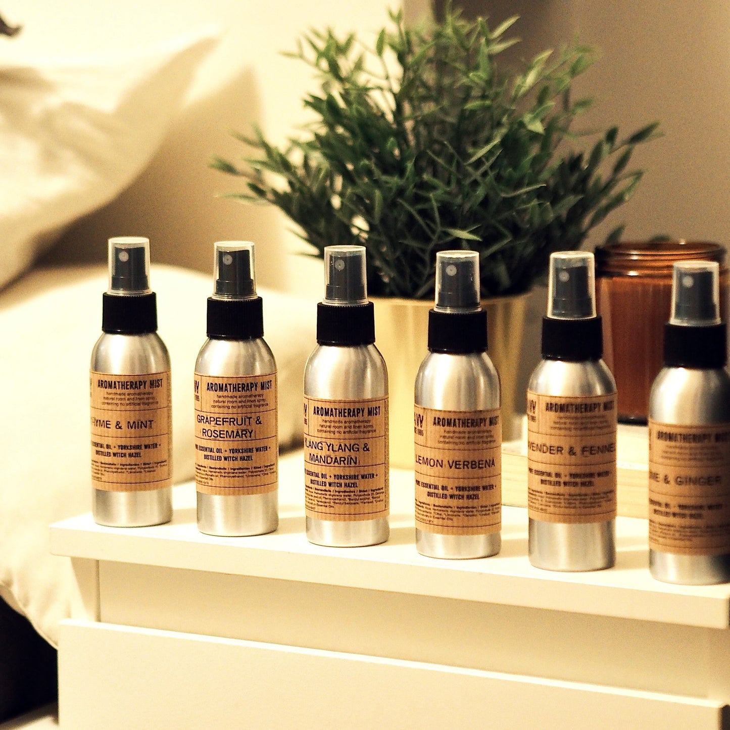 100ml Essential Oil Mist - Lime & Ginger