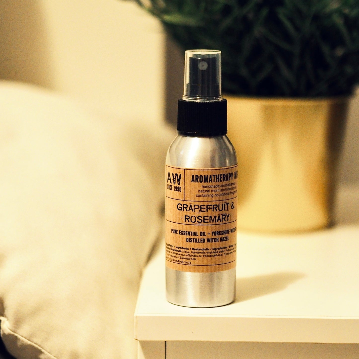 100ml Essential Oil Mist - Grapefruit and Rosemary