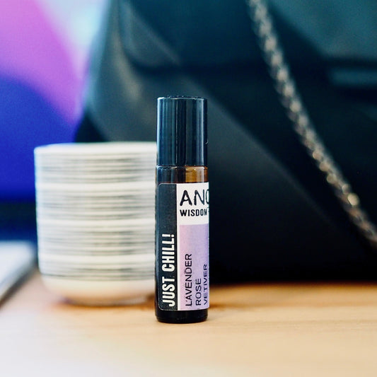 RELAXATION : Lavande, Rose, Vétiver - 10ml Roll On Mélange d'Huiles Essentielles