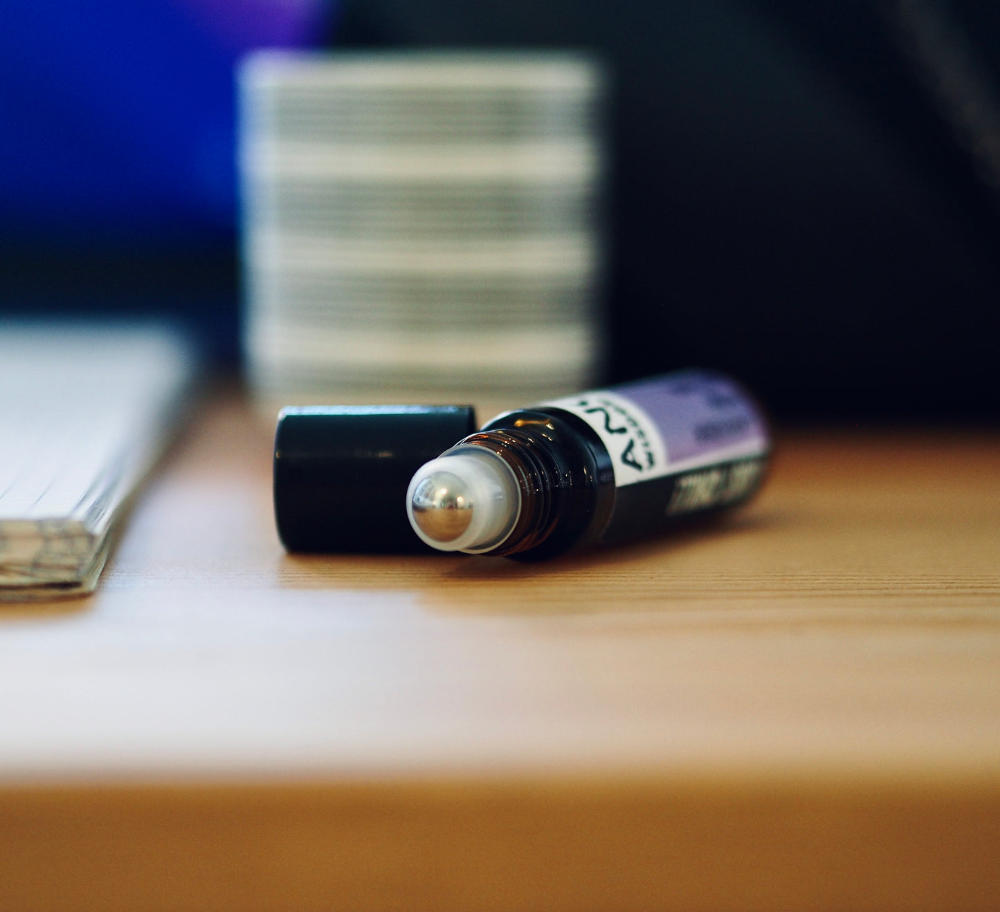 RELAXATION : Lavande, Rose, Vétiver - 10ml Roll On Mélange d'Huiles Essentielles