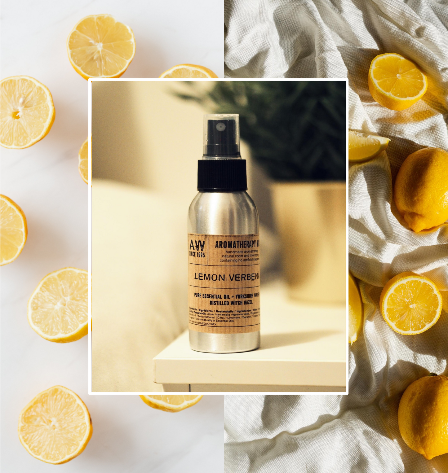 ENERGY AND MOOD BOOSTER RITUAL, including Milos Atomiser : Lemon Verbena Mist + Wake Up Roll on + Happiness Essential Oils Blend + Milos Atomiser