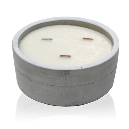 Large Scented Soy Candle - 3 wicks : Patchouli & Dark Amber