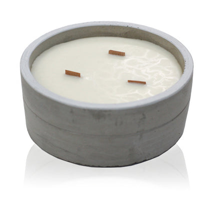 Large Scented Soy Candles - 3 wicks : Crushed Vanilla & Orange