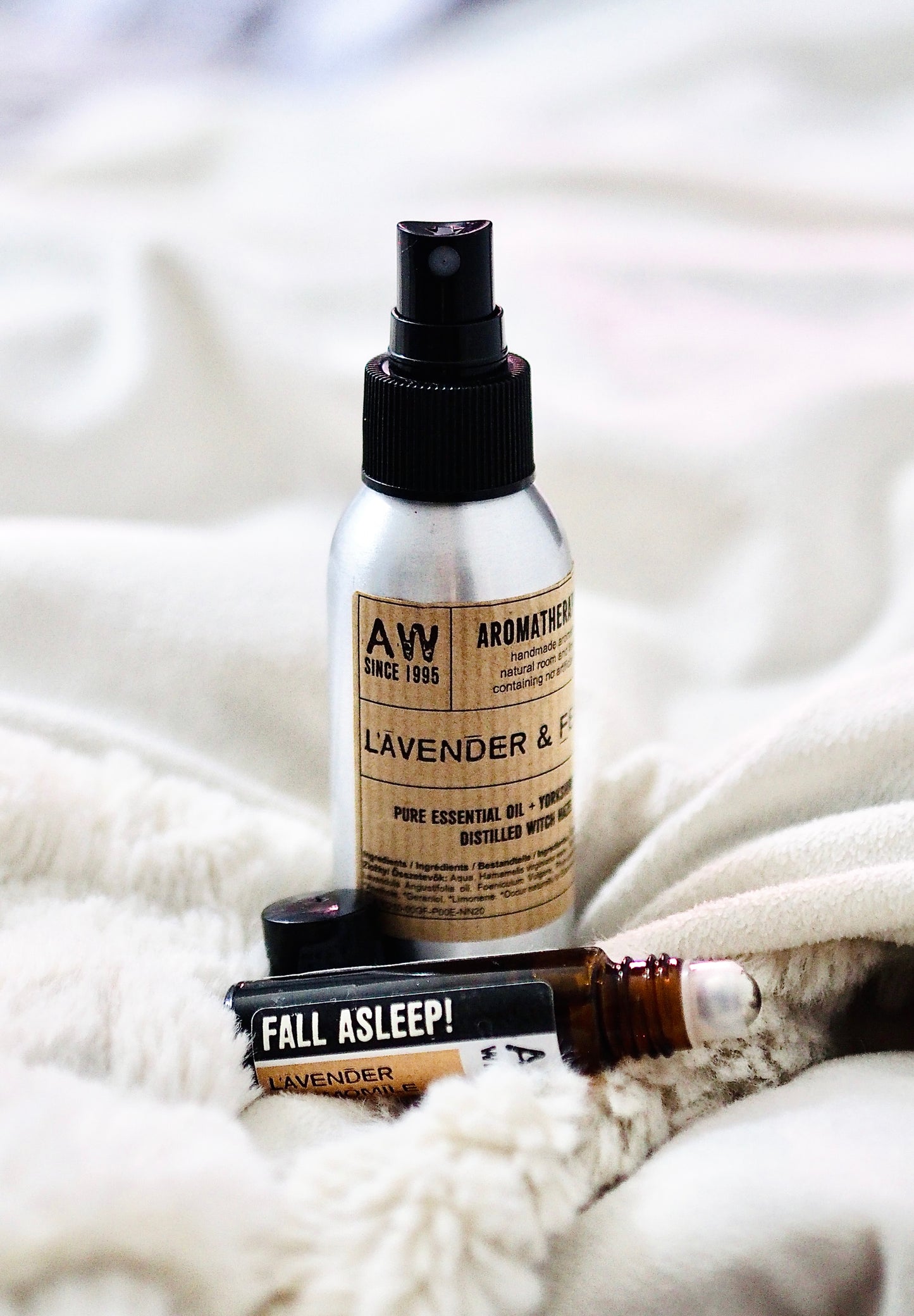 PEACEFUL SLEEP RITUAL: Fall Asleep Roll On + Sweet Dreams Pillow Mist + Sleep Easy Essential Oils Blend