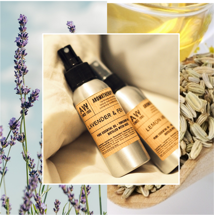 RITUEL SOMMEIL PAISIBLE : Roll on Sommeil + Brume d'oreiller Relaxation Profonde + Mélange d'huiles essentielles sommeil paisible